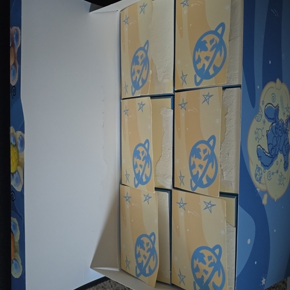 Disney Stitch Plush Toy - Blue and Cream - Picture 2 of 2